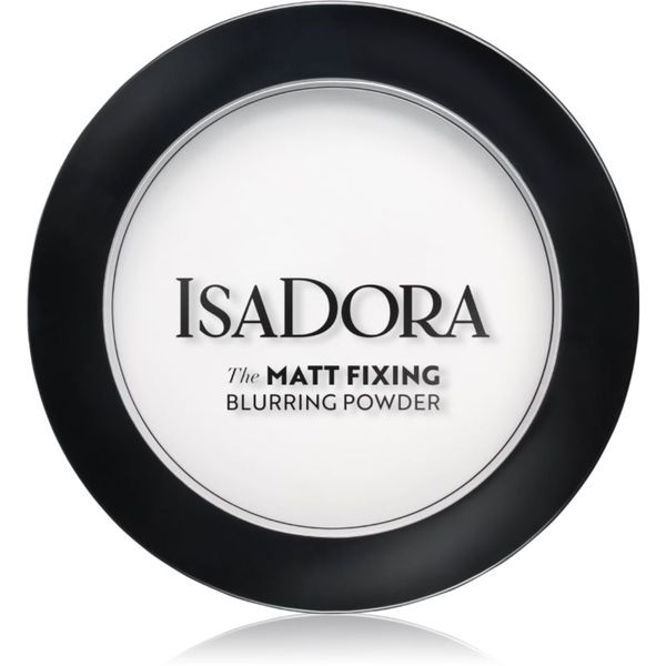 IsaDora IsaDora Matt Fixing Blurring Powder transparentni puder z mat učinkom za popoln videz odtenek 10 Translucent 9 g