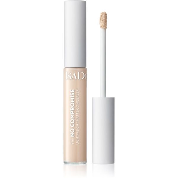 IsaDora IsaDora No Compromise Lightweight Matte Concealer kremasti prekrivni korektor odtenek 1NW 10 ml