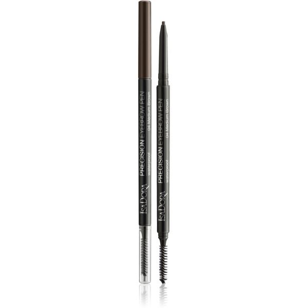 IsaDora IsaDora Precision Eyebrow Pen natančni svinčnik za obrvi odtenek 04 Medium Brown 0,09 g