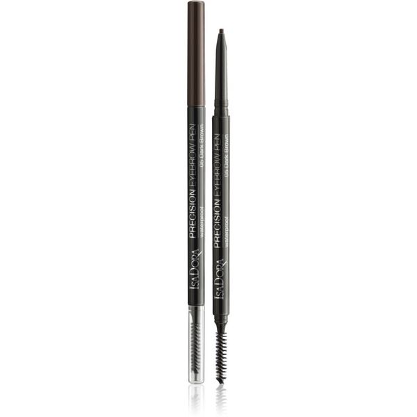IsaDora IsaDora Precision Eyebrow Pen natančni svinčnik za obrvi odtenek 05 Dark Brown 0,09 g