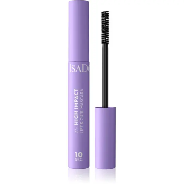 IsaDora IsaDora The 10 Sec High Impact Lift & Curl maskara za privihanje in ločevanje trepalnic odtenek 01 Black 9 ml