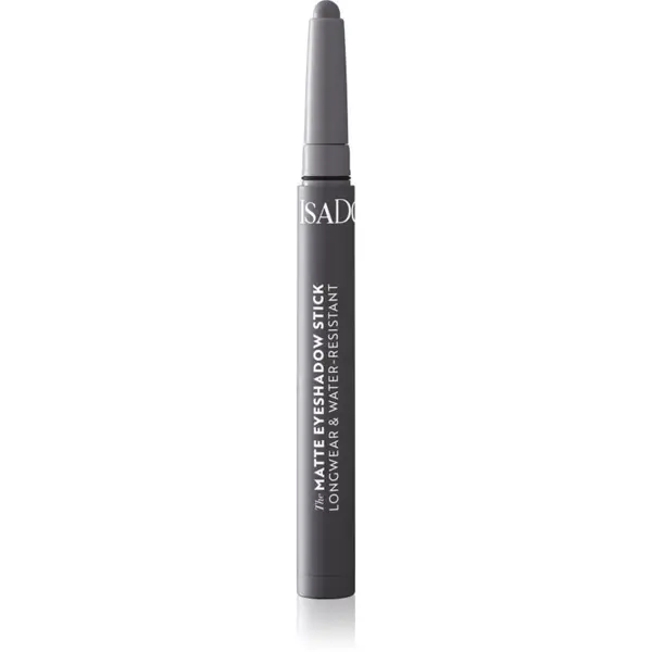 IsaDora IsaDora The Eyeshadow Stick Matte dolgoobstojna senčila za oči v svinčniku z mat učinkom odtenek 64 Smoky Grey 1.2 g