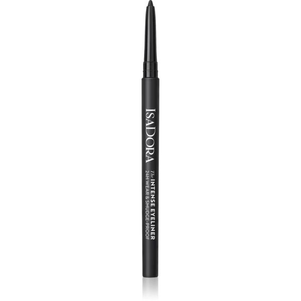 IsaDora IsaDora The Intense Eyeliner dolgoobstojni svinčnik za oči vodoodporna odtenek 60 Intense Black 0.35 g