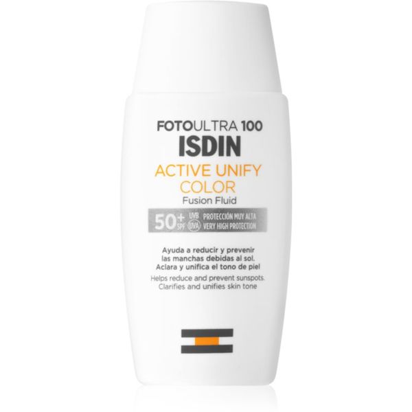 ISDIN ISDIN Foto Ultra 100 Active Unify zaščitna tonirana krema proti pigmentnim madežem SPF 50+ 50 ml