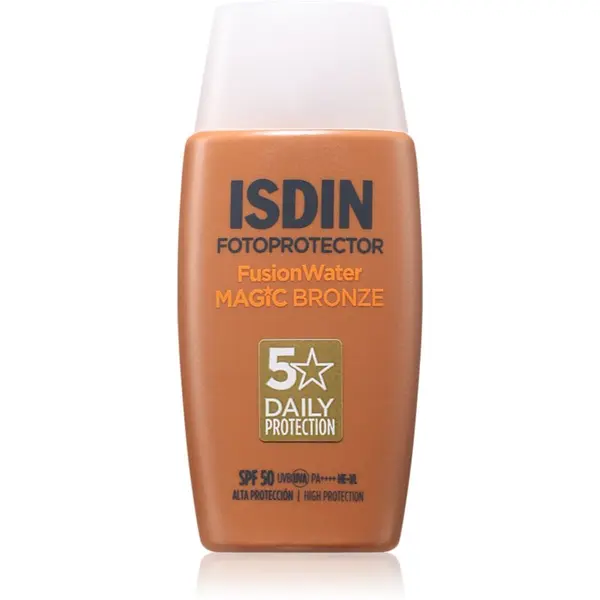 ISDIN ISDIN Fotoprotector FusionWater Magic Bronze zaščitni tonirani fluid za obraz SPF 50 50 ml
