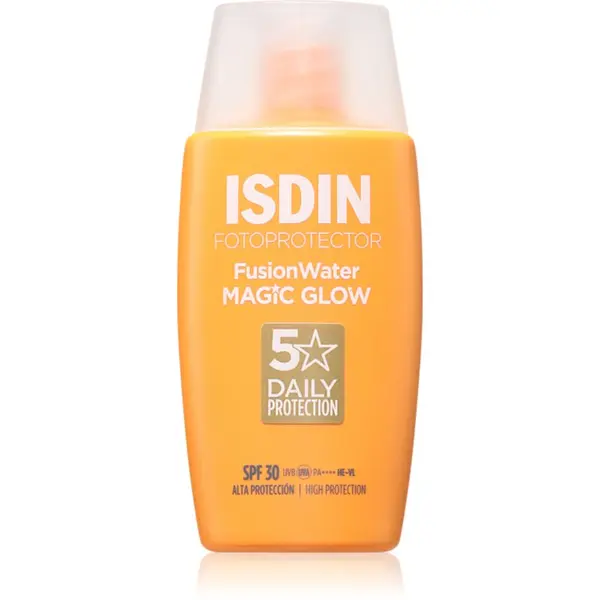 ISDIN ISDIN Fotoprotector FusionWater Magic Glow krema za sončenje za obraz SPF 30 50 ml