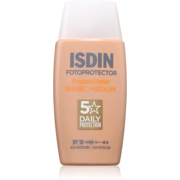ISDIN ISDIN Fotoprotector FusionWater Magic Medium SPF50 lahki tonirani fluid SPF 50 50 ml