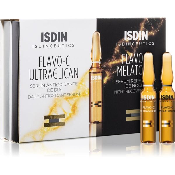 ISDIN ISDIN Isdinceutics Flavo-C serum za obraz za dan in noč 20 x 2 ml