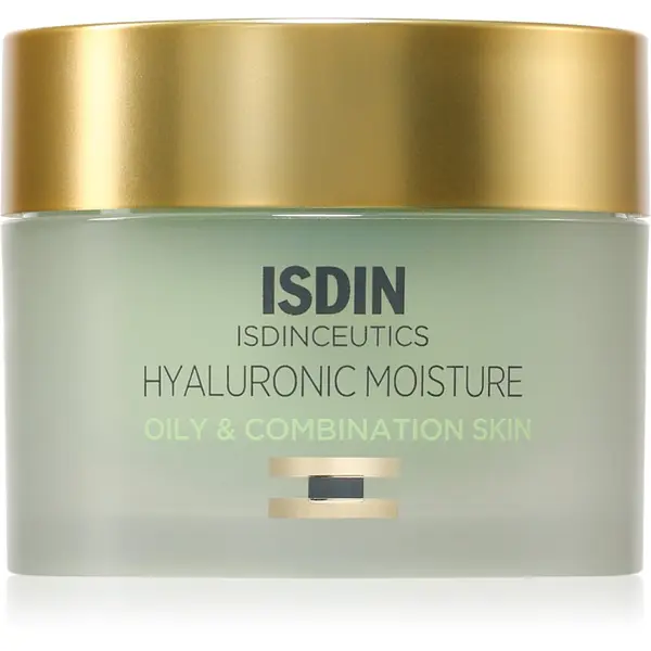 ISDIN ISDIN Isdinceutics Hyaluronic Moisture Oily and Combination Skin dnevna vlažilna krema za mastno in mešano kožo za ponovno polnjenje 50 g