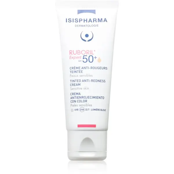 ISISPHARMA ISISPHARMA Ruboril Expert SPF 50+ vlažilna tonirana krema za občutljivo kožo, nagnjeno k rdečici SPF 50+ 40 ml