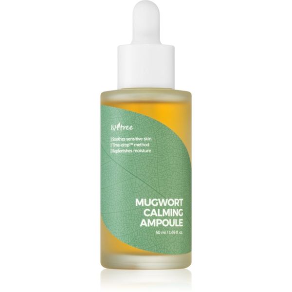 Isntree Isntree Real Mugwort pomirjajoči serum za občutljivo in razdraženo kožo 50 ml