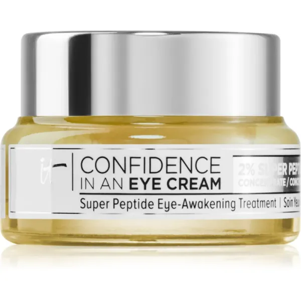 IT Cosmetics IT Cosmetics Confidence In an Eye Cream krema proti gubam za predel okoli oči s peptidi za ženske 15 ml