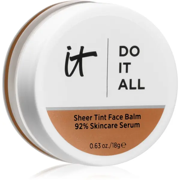 IT Cosmetics IT Cosmetics Do it all Face Balm lahki vlažilni tekoči puder odtenek Tan Neutral 410 18 g