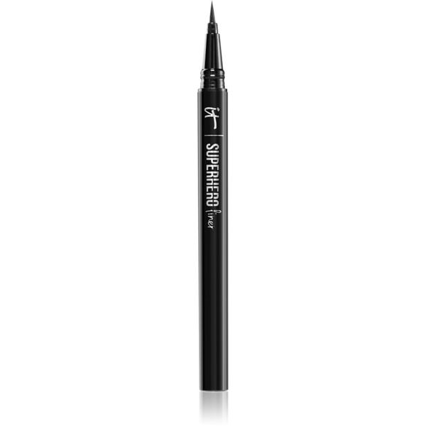 IT Cosmetics IT Cosmetics Superhero Liquid Eyeliner črtalo za oči v obliki flomastra za ženske Black 0.55 ml