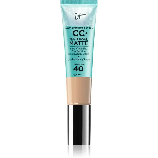 IT Cosmetics IT Cosmetics Your Skin But Better CC+ Natural Matte CC krema za mat videz SPF 40 Light 32 ml