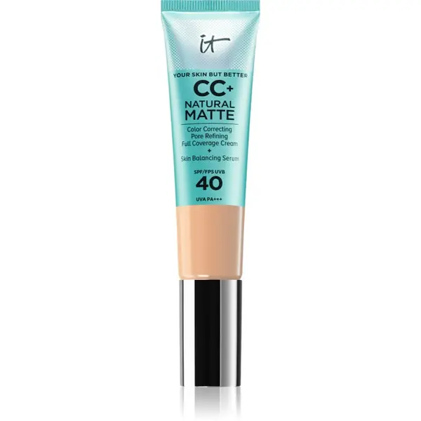 IT Cosmetics IT Cosmetics Your Skin But Better CC+ Natural Matte CC krema za mat videz SPF 40 Light Medium 32 ml