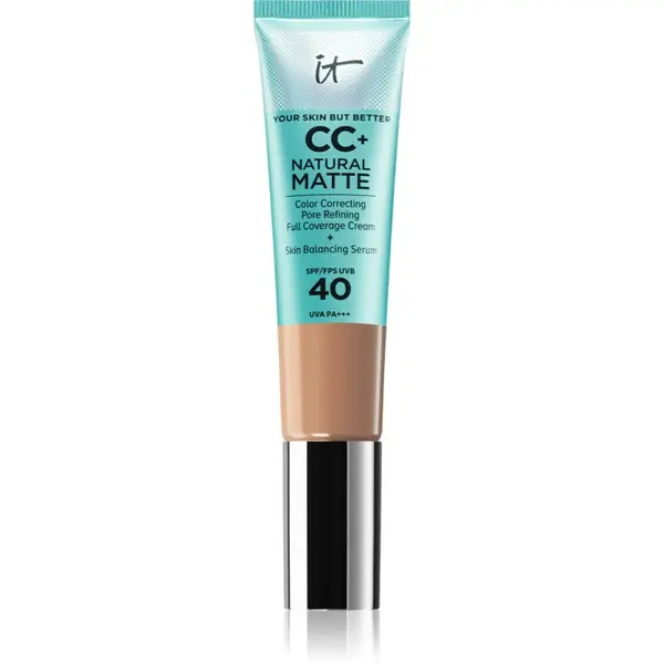 IT Cosmetics IT Cosmetics Your Skin But Better CC+ Natural Matte CC krema za mat videz SPF 40 Neutral Medium 32 ml
