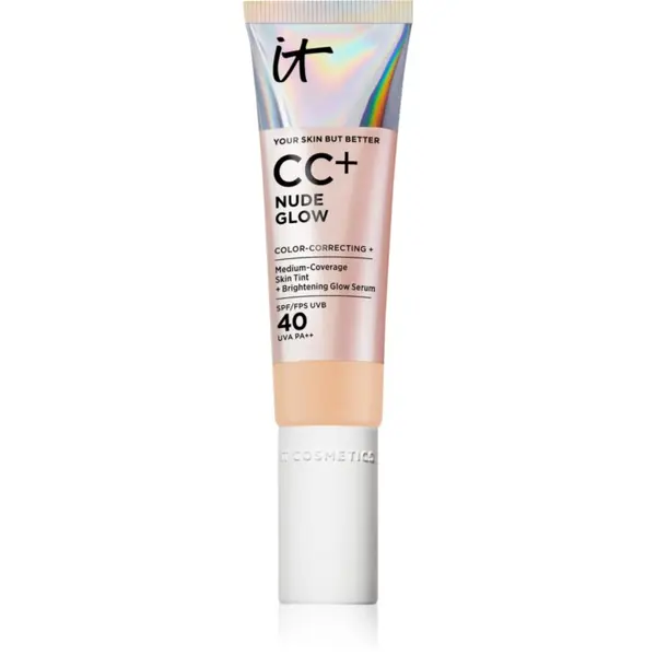 IT Cosmetics IT Cosmetics Your Skin But Better CC + Nude Glow CC krema za osvetlitev kože SPF 40 Medium 32 ml
