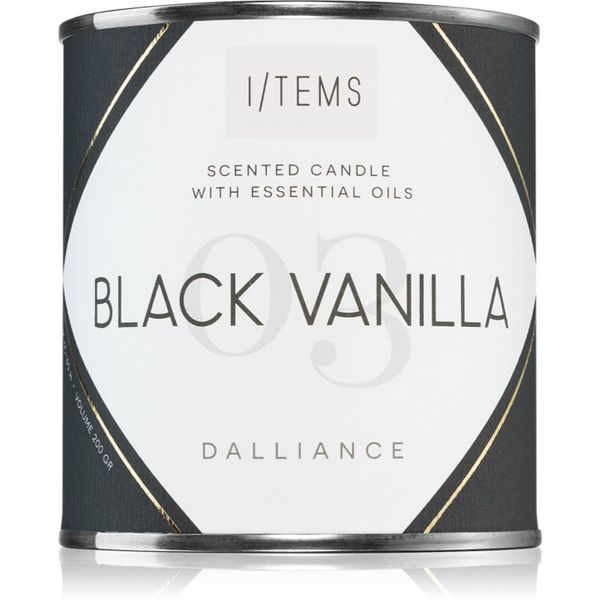 I/TEMS I/TEMS Essential 03 / Black Vanilla dišeča sveča 200 g