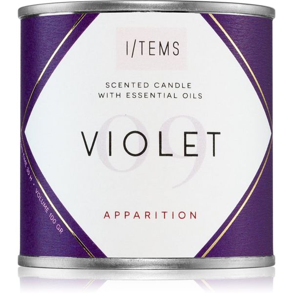 I/TEMS I/TEMS Essential 09 / Violet dišeča sveča 100 g