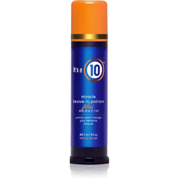 it's a 10 it's a 10 Plus Keratin Miracle Leave-in Potion balzam brez spiranja za sijaj in mehkobo las 88.7 ml