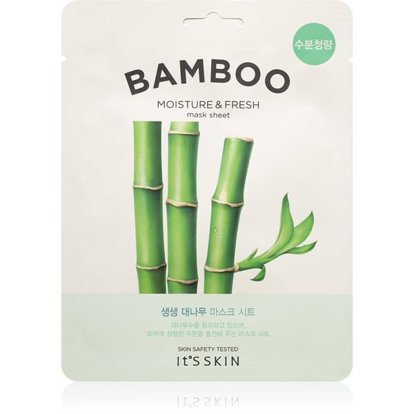 It´s Skin It´s Skin The Fresh Mask Bamboo maska iz platna z mehčalnim in osvežilnim učinkom 19 g