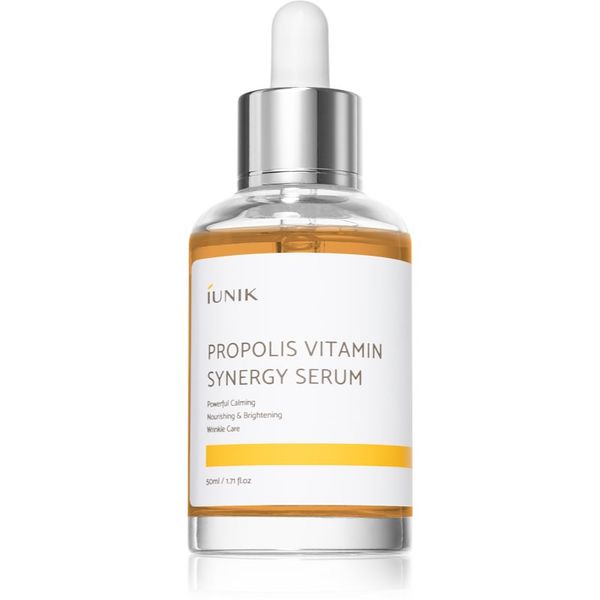 iUnik iUnik Propolis Vitamin regeneracijski in posvetlitveni serum 50 ml