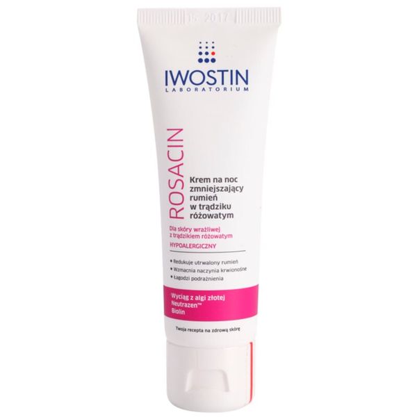 Iwostin Iwostin Rosacin nočna krema za zmanjševanje rdečice 40 ml