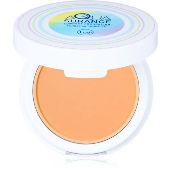 J.Cat Beauty J.Cat Beauty Aquasurance kompaktni pudrasti make-up za srednje in izdatno prekrivanje odtenek 102A Light Beige 9 g