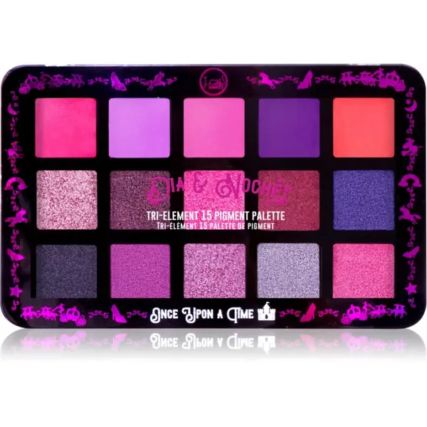 J.Cat Beauty J.Cat Beauty Dia & Noche paleta senčil za oči odtenek 105 Once Upon A Time 16 g
