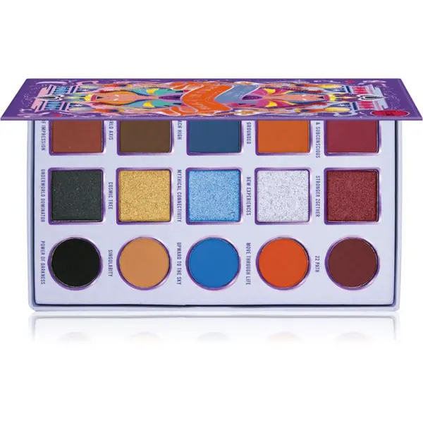 J.Cat Beauty J.Cat Beauty House of Queens paleta senčil za oči odtenek 103 Royal Tea and Spade 12.5 g