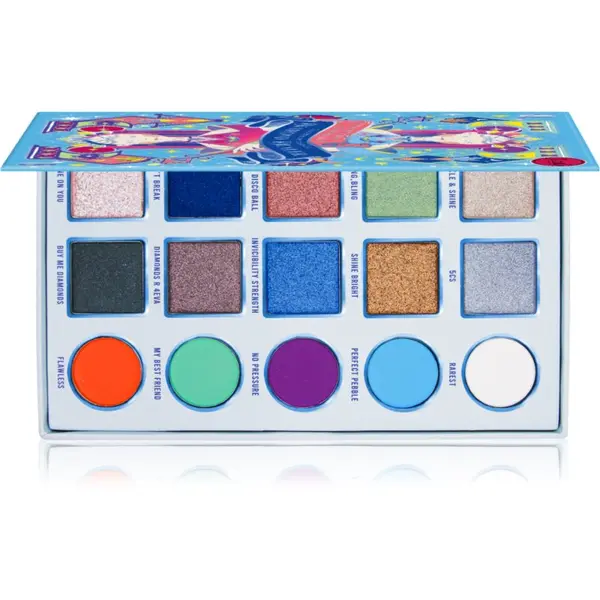 J.Cat Beauty J.Cat Beauty House of Queens paleta senčil za oči odtenek 104 Diamond Dealer 12.5 g