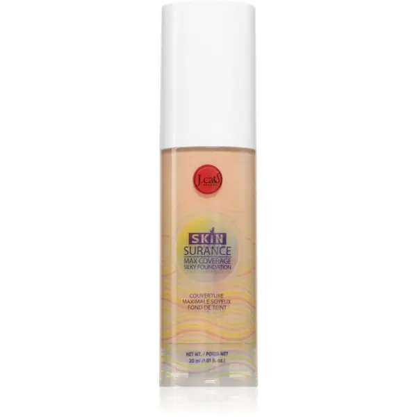 J.Cat Beauty J.Cat Beauty Skinsurance dolgoobstojni tekoči puder odtenek 109 Soft Taupe 30 ml