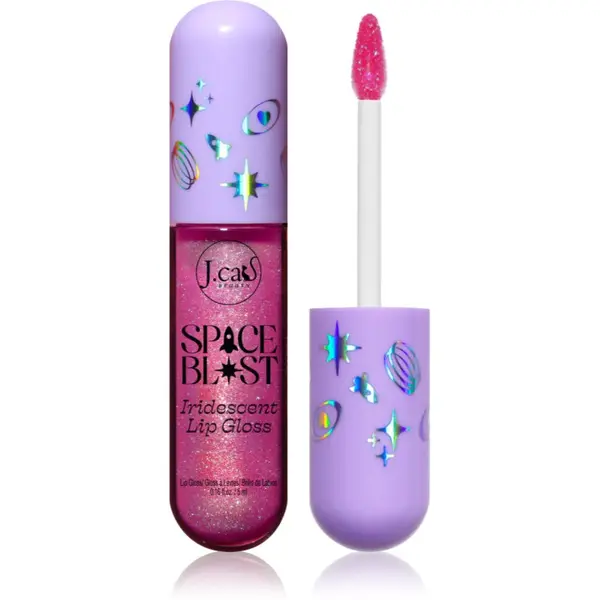J.Cat Beauty J.Cat Beauty Space Blast sijaj za ustnice s spreminjanjem barve odtenek 102 Cosmic Sparkle 5 ml
