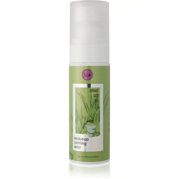 J.Cat Beauty J.Cat Beauty Spray Set Go pršilo za fiksiranje make-upa z aloe vero 60 ml