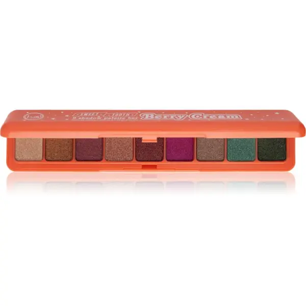 J.Cat Beauty J.Cat Beauty Sweet Tooth paleta senčil za oči odtenek 101 Berry cream 7.2 g