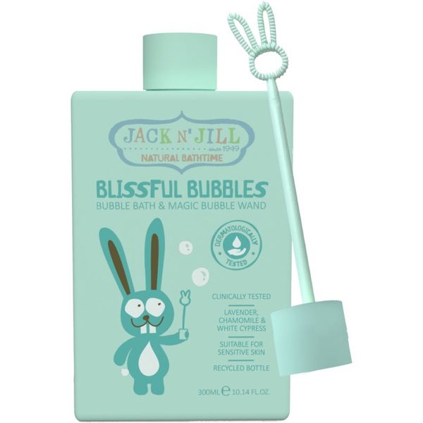 Jack N’ Jill Jack N’ Jill Natural Bathtime Blissful Bubbles pena za kopel z milnimi mehurčki 300 ml