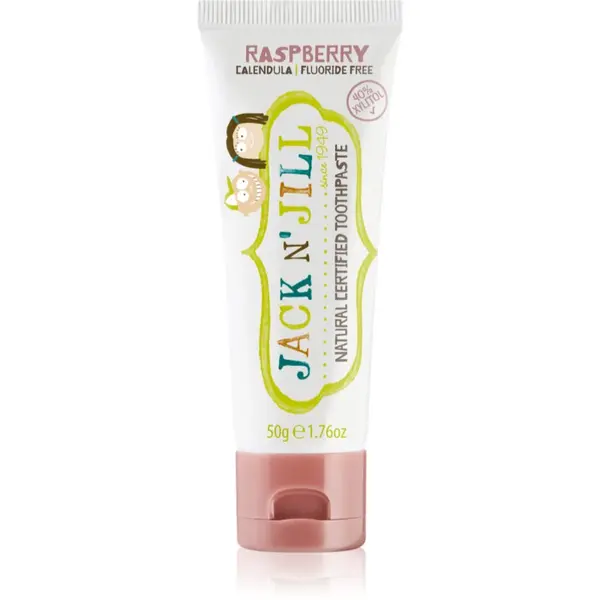 Jack N’ Jill Jack N’ Jill Natural naravna zobna pasta za otroke okus Raspberry 50 g