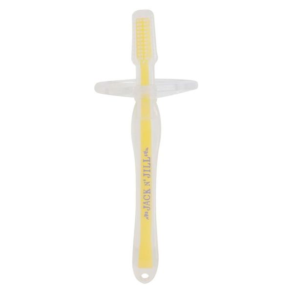 Jack N’ Jill Jack N’ Jill Silicone zobna ščetka za otroke soft 12- 24 months 1 kos