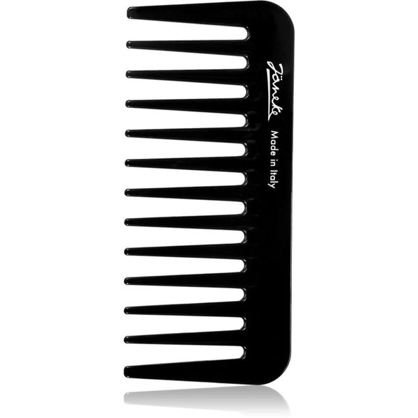 Janeke Janeke Black Line Small Supercomb glavnik za lase za nanašanje gelastih izdelkov 11 × 5 cm