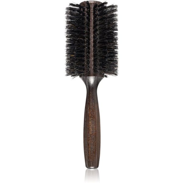 Janeke Janeke Bobinga Wood Hair-Brush Ø 70 mm lesena krtača za lase s ščetinami divjega prašiča 23 cm