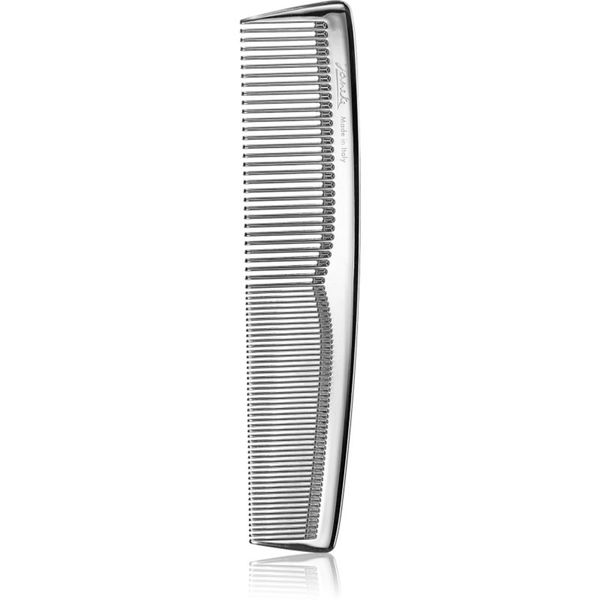 Janeke Janeke Chromium Line Toilette Comb Bigger Size glavnik za lase 20,4 x 4,2 cm 1 kos