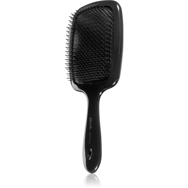 Janeke Janeke Detangling Hairbrush velika ravna krtača za lase 23 × 9,5 × 3 cm BLACK 1 kos