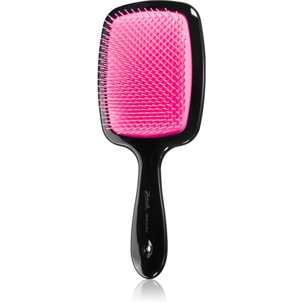 Janeke Janeke Detangling Hairbrush velika ravna krtača za lase 23,5 x 9,5 x 3 cm PINK 1 kos