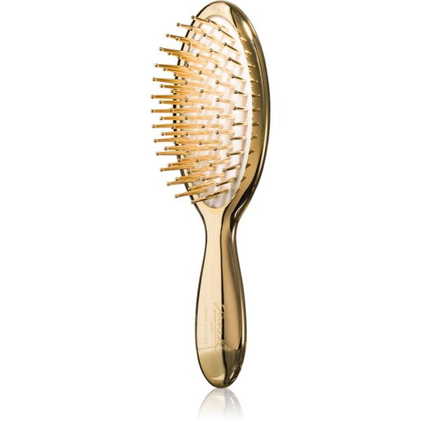 Janeke Janeke Gold Line Air-Cushioned Brush with Gold Pins ravna krtača 17,3 x 5 cm 1 kos