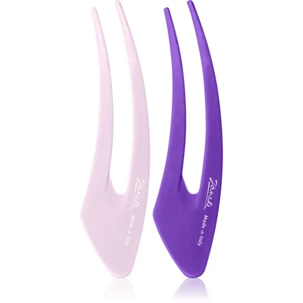 Janeke Janeke Hair Clip sponke za lase Purple 2x13 cm