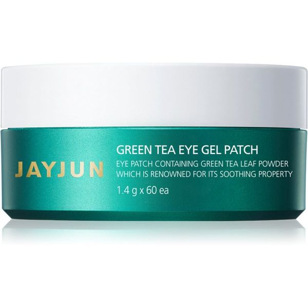 Jayjun Jayjun Eye Gel Patch Green Tea hidrogel maska za predel okoli oči za osvetljevanje kože in hidratacijo 60x1,4 g