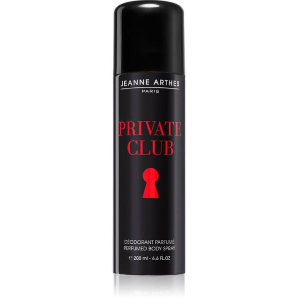 Jeanne Arthes Jeanne Arthes Private Club dezodorant v pršilu za moške 200 ml