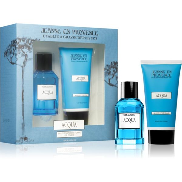 Jeanne en Provence Jeanne en Provence Acqua darilni set za moške 2 kos