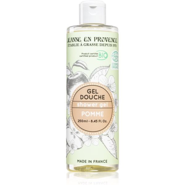 Jeanne en Provence Jeanne en Provence BIO Apple nežni gel za prhanje v BIO kakovosti za ženske 250 ml